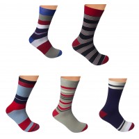 Men Cotton Striped 5 Pack