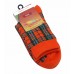 Kids Bamboo Tartan Orange