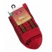 Kids Bamboo Tartan Red